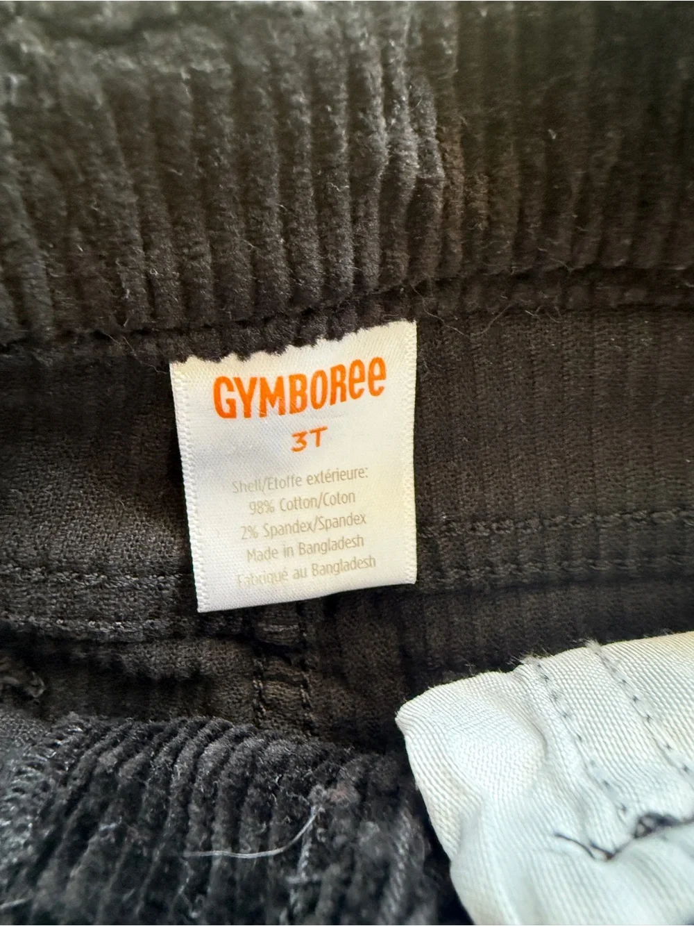 Gymboree classic corduroy